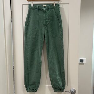 Mother green Jogger Jeans Style—GREAT!!  Excellent, like New!  Size 26